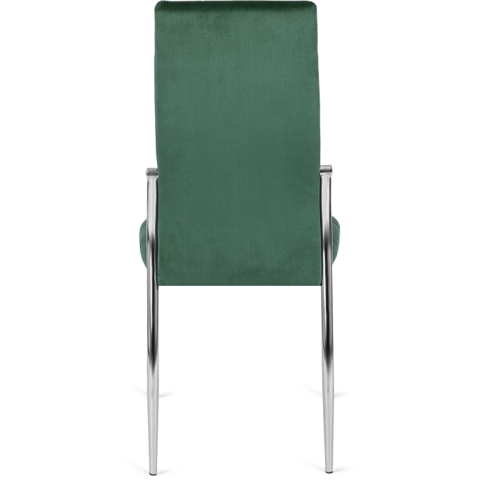 Krzesło MOLLY Zielone Welurowe