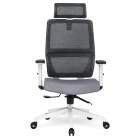 Fotel Obrotowy NICKI Ergonomiczny Szary
