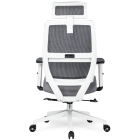 Fotel Obrotowy NICKI Ergonomiczny Szary