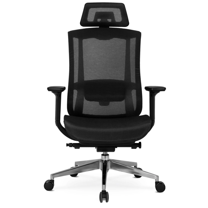 Fotel Obrotowy DYLAN Ergonomiczny Czarny