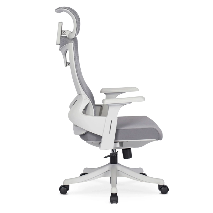 Fotel Obrotowy CARET 2 Ergonomiczny Szary