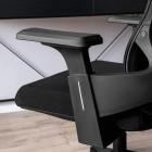 Fotel Obrotowy CARET Ergonomiczny Czarny