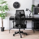 Fotel Obrotowy CARET Ergonomiczny Czarny