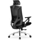 Fotel Obrotowy WILLY Ergonomiczny Czarny