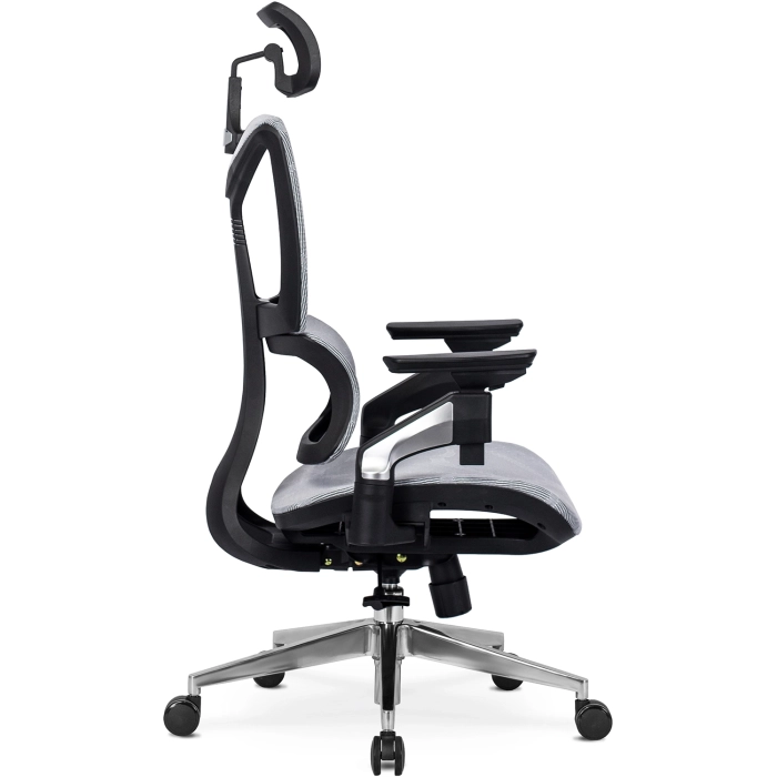 Fotel Obrotowy MARTIN Ergonomiczny Szary
