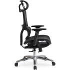 Fotel Obrotowy ROYAL Ergonomiczny Czarny