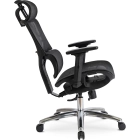 Fotel Obrotowy ROYAL Ergonomiczny Czarny