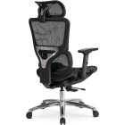 Fotel Obrotowy ROYAL Ergonomiczny Czarny