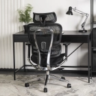 Fotel Obrotowy NINO Ergonomiczny Czarny