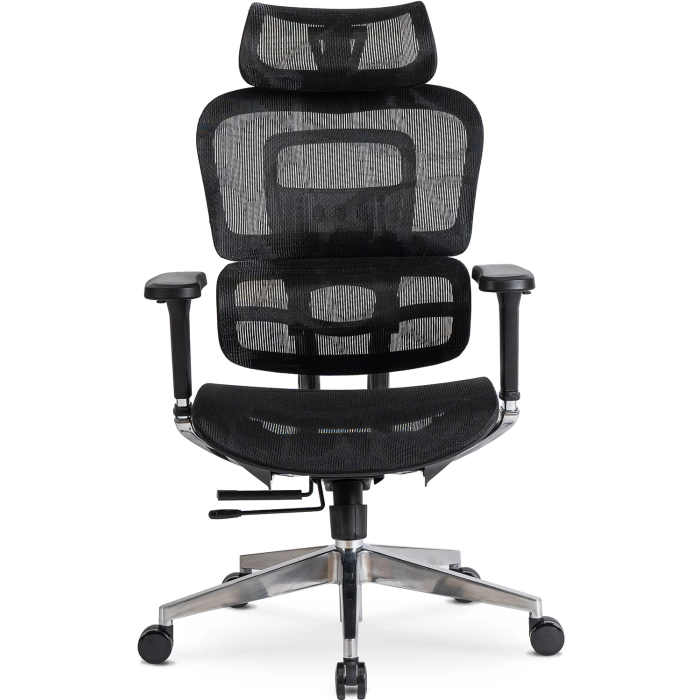 Fotel Obrotowy NINO Ergonomiczny Czarny