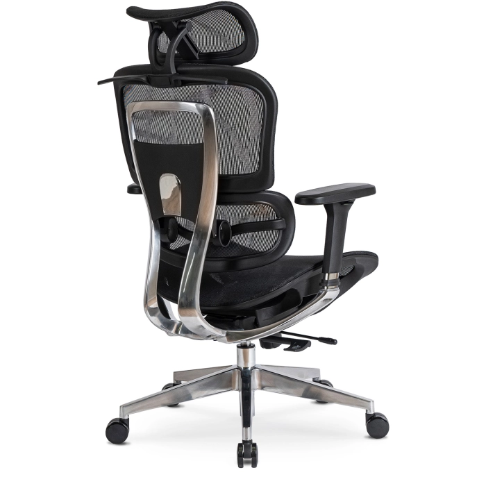 Fotel Obrotowy NINO Ergonomiczny Czarny