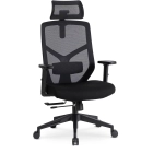 Fotel Obrotowy BENTO Ergonomiczny Czarny