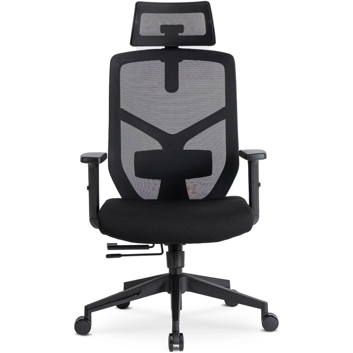 Fotel Obrotowy BENTO Ergonomiczny Czarny