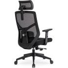 Fotel Obrotowy BENTO Ergonomiczny Czarny