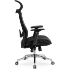 Fotel Obrotowy LITOS Ergonomiczny Czarny
