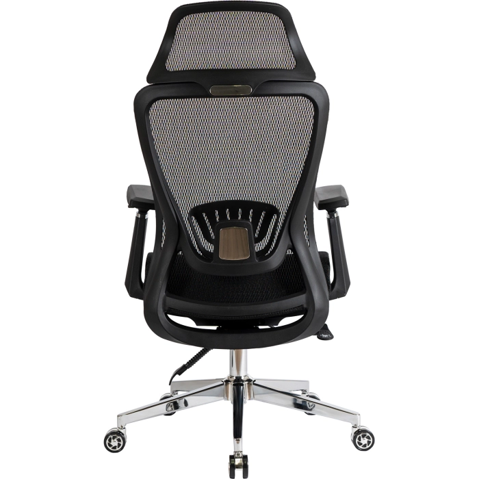 Fotel Obrotowy LITOS Ergonomiczny Czarny