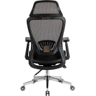 Fotel Obrotowy LITOS Ergonomiczny Czarny