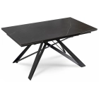 Stół MAXIME Ceramiczny Rozkładany 160-240 cm Czarny Marmur