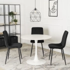 Stół SANDER Ceramiczny 89 cm Biały