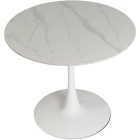 Stół SANDER Ceramiczny 89 cm Biały