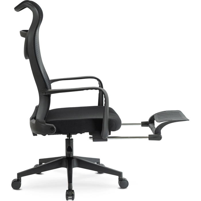 Fotel Obrotowy ACTON Ergonomiczny Czarny