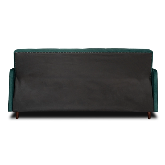 Sofa Rozkładana TIVOLI Zielona Welurowa