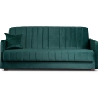 Sofa Rozkładana PORTO Zielona Welurowa
