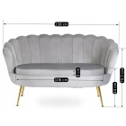Sofa ZENDAYA Szara
