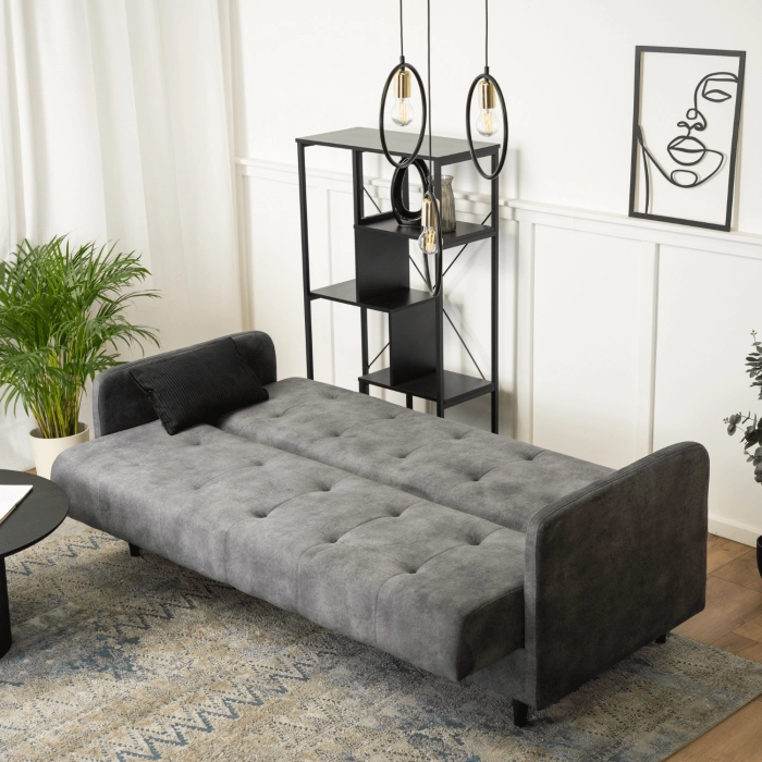 Sofa Rozkładana TIVOLI Szara