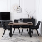 Krzesło RICK 2 Czarne
