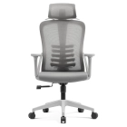 Fotel Obrotowy JULIET Ergonomiczny Szary